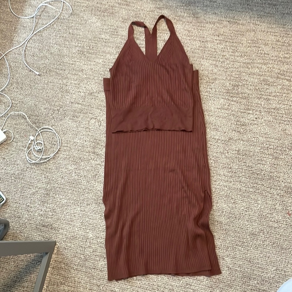 Abercrombie matching set. MIDI skirt and tank